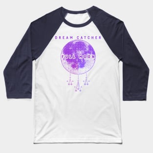 Dreamcatcher Full Moon Baseball T-Shirt